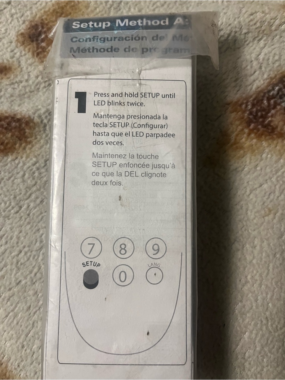 Black Universal Remote Control with Guide - Picture 6 of 8